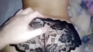 Blondīne fucked ar melnu cilvēks Maksts par godu svētīt